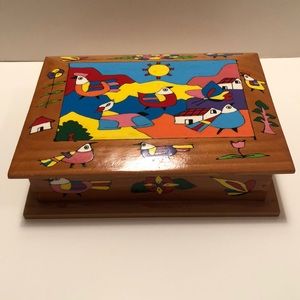 Vintage Keepsake Box from El Salvador - 1994
